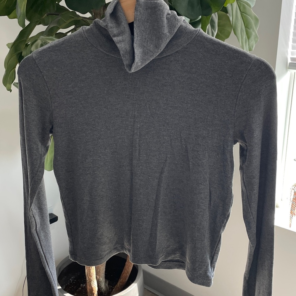 Zara Gray Knit Top